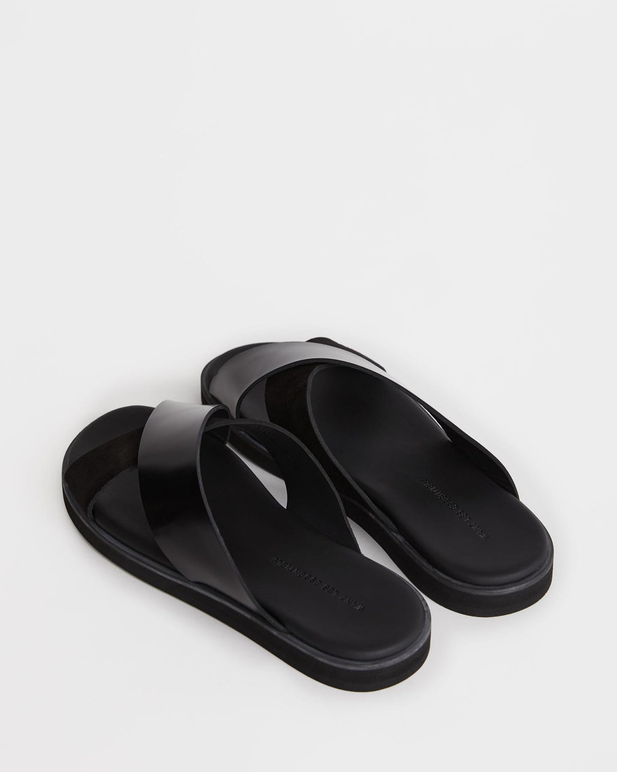 Sandales plate croisées Kavala