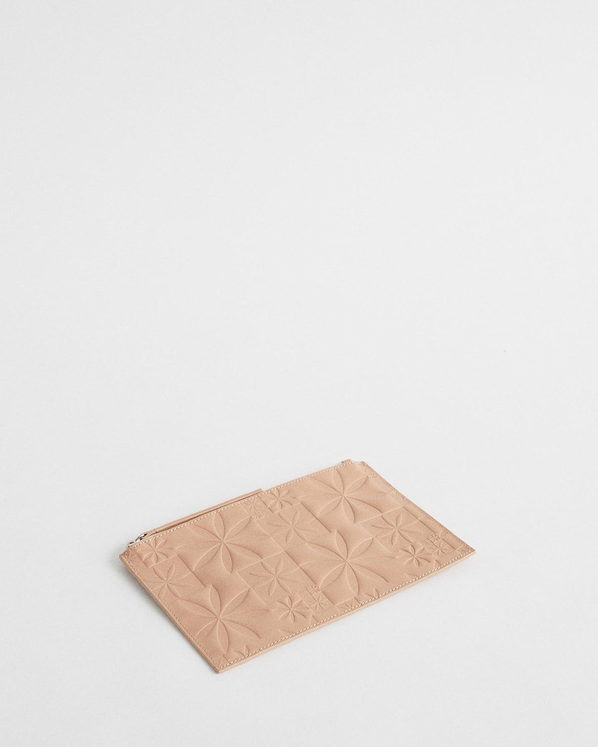 Lawrence Flower Patchwork Zip Pouch