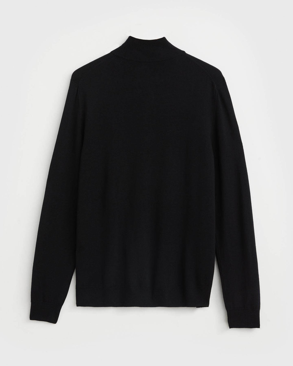 Trento Wool and Cashmere Unisex Half-Zip Pullover Sweater