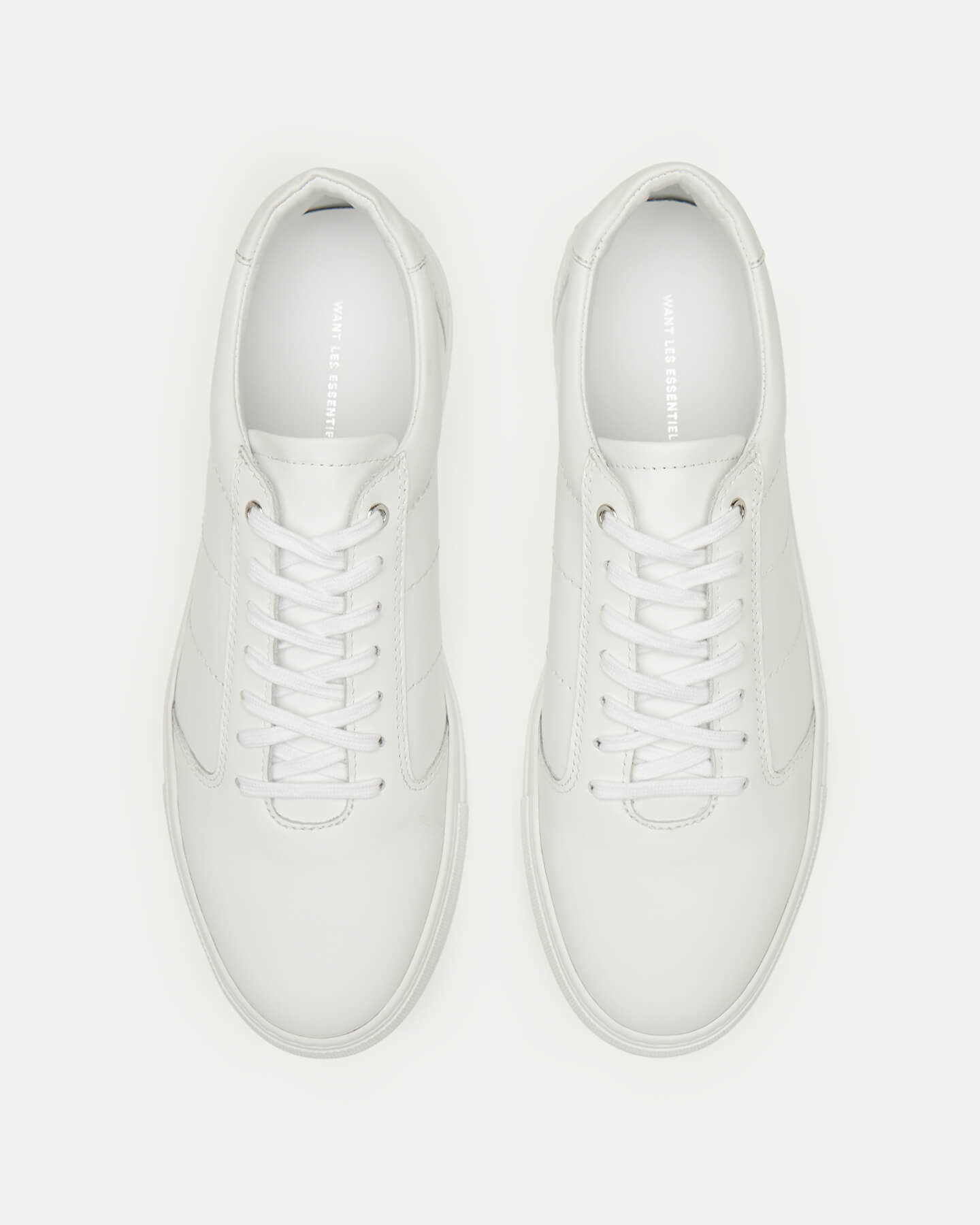 WANT Les Essentiels Lennon Dot Sneakers Ecru Lennon 2.0 Suede Leather Low Sneaker - WANT Les Essentiels main image 4