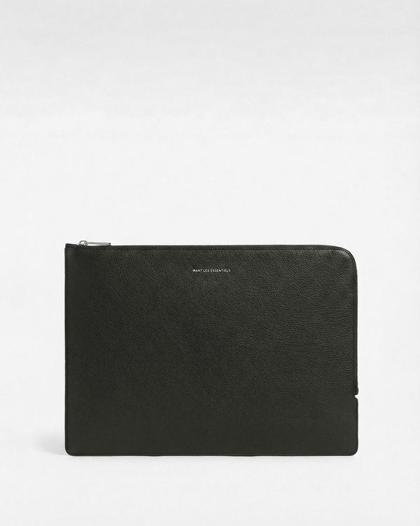 Alto Pebble-Grained Leather Computer Sleeve