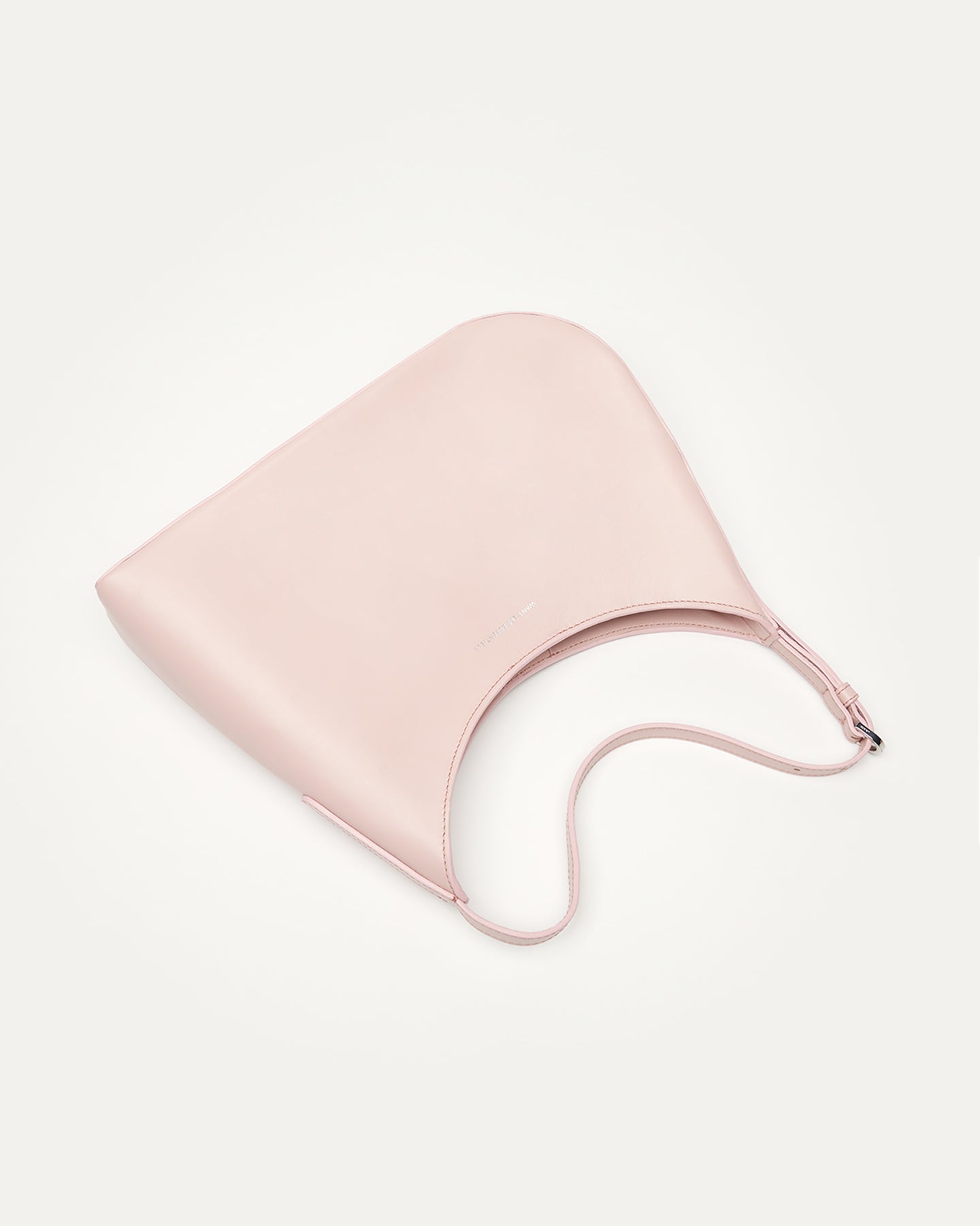 Arch Smooth Leather Shoulder Bag