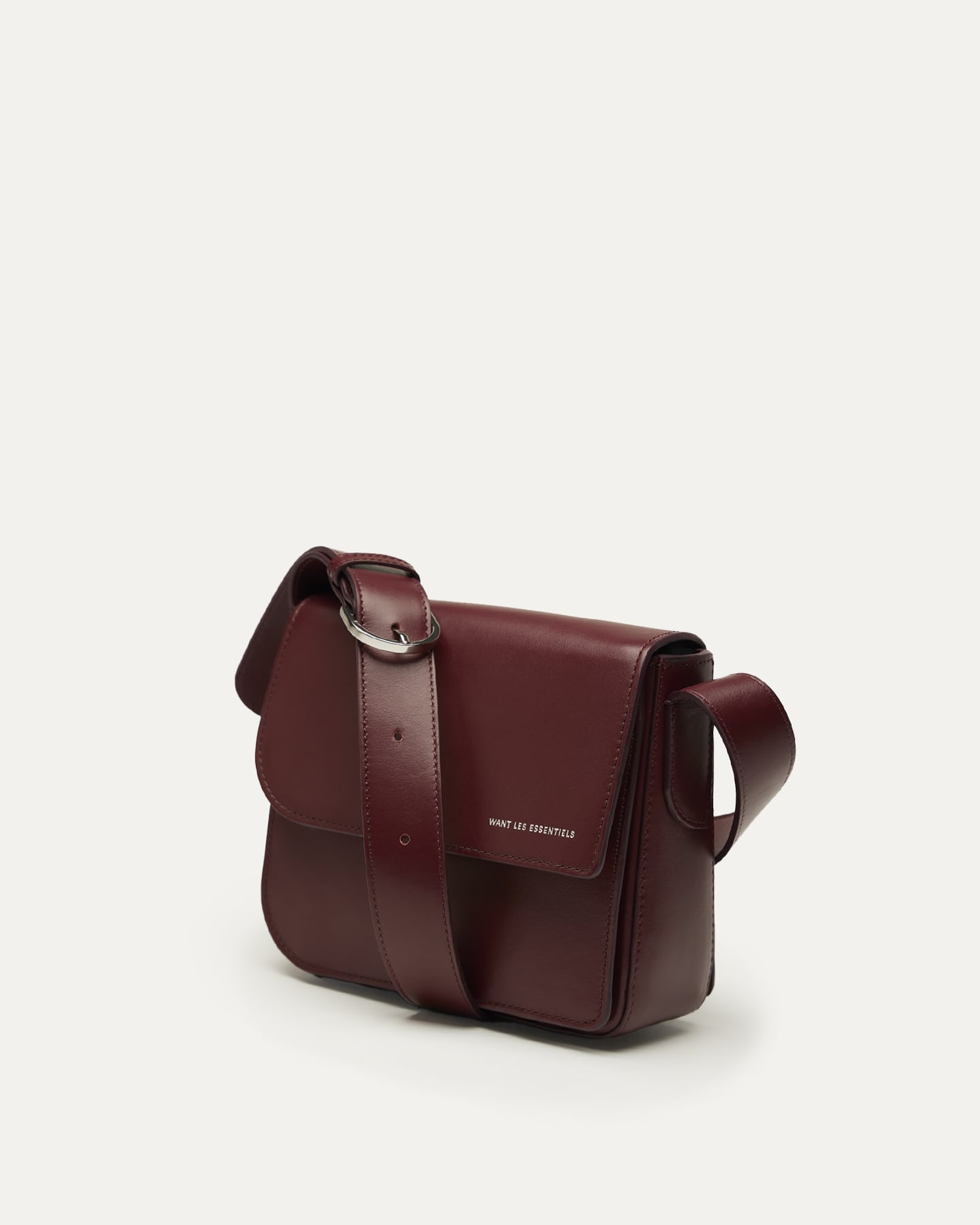 バッグ ARCHI LEATHER BODY BAG Arch Smooth Leather Crossbody Bag - WANT Les Essentiels