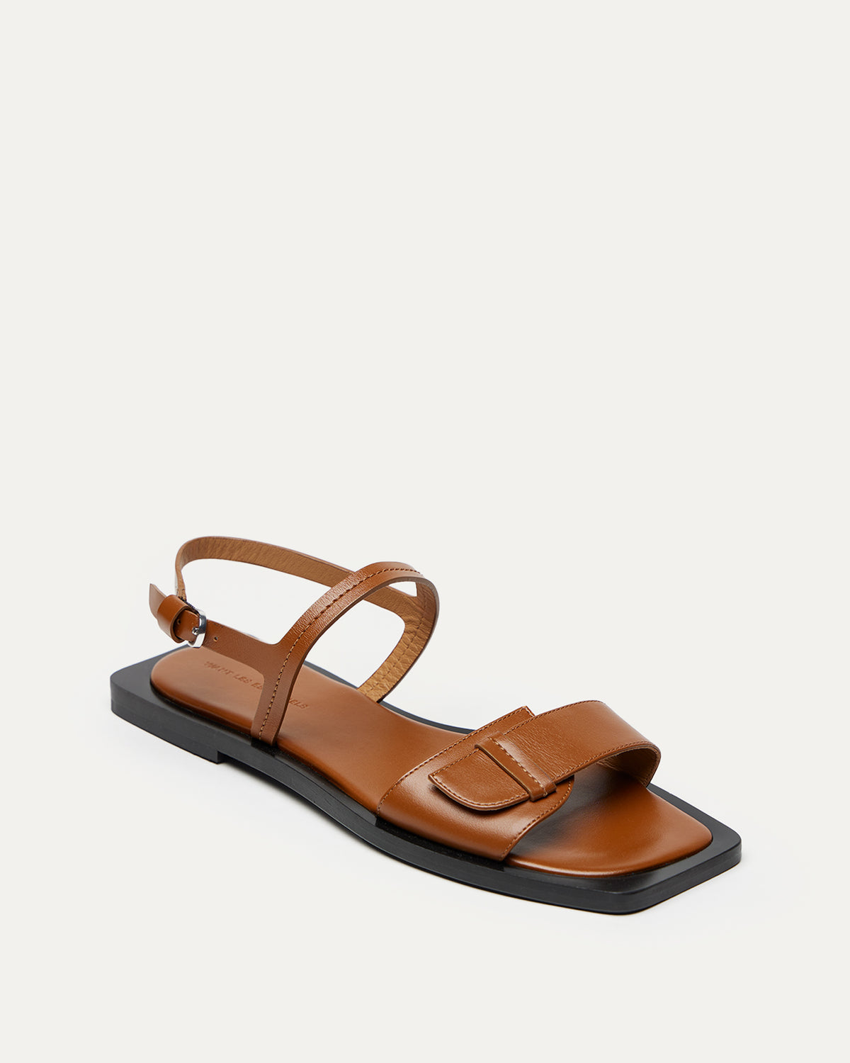 Holton Smooth Leather Flat Sandal