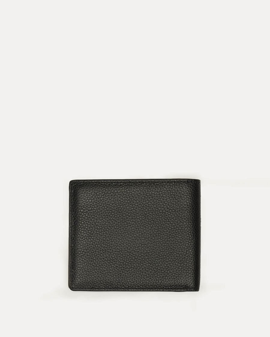 Benin Pebble-Grained Leather Bi-fold Wallet