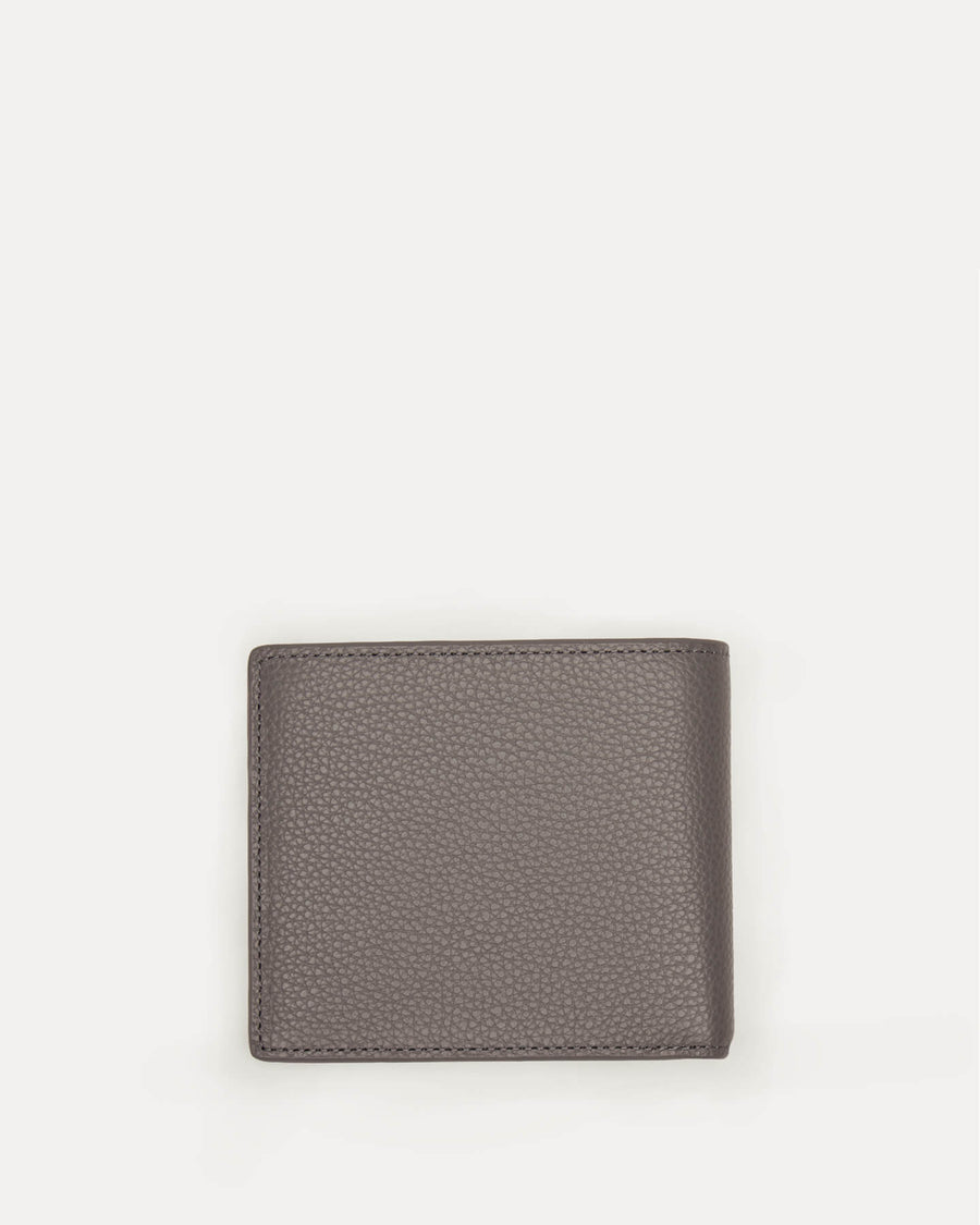 Benin Pebble-Grained Leather Bi-fold Wallet