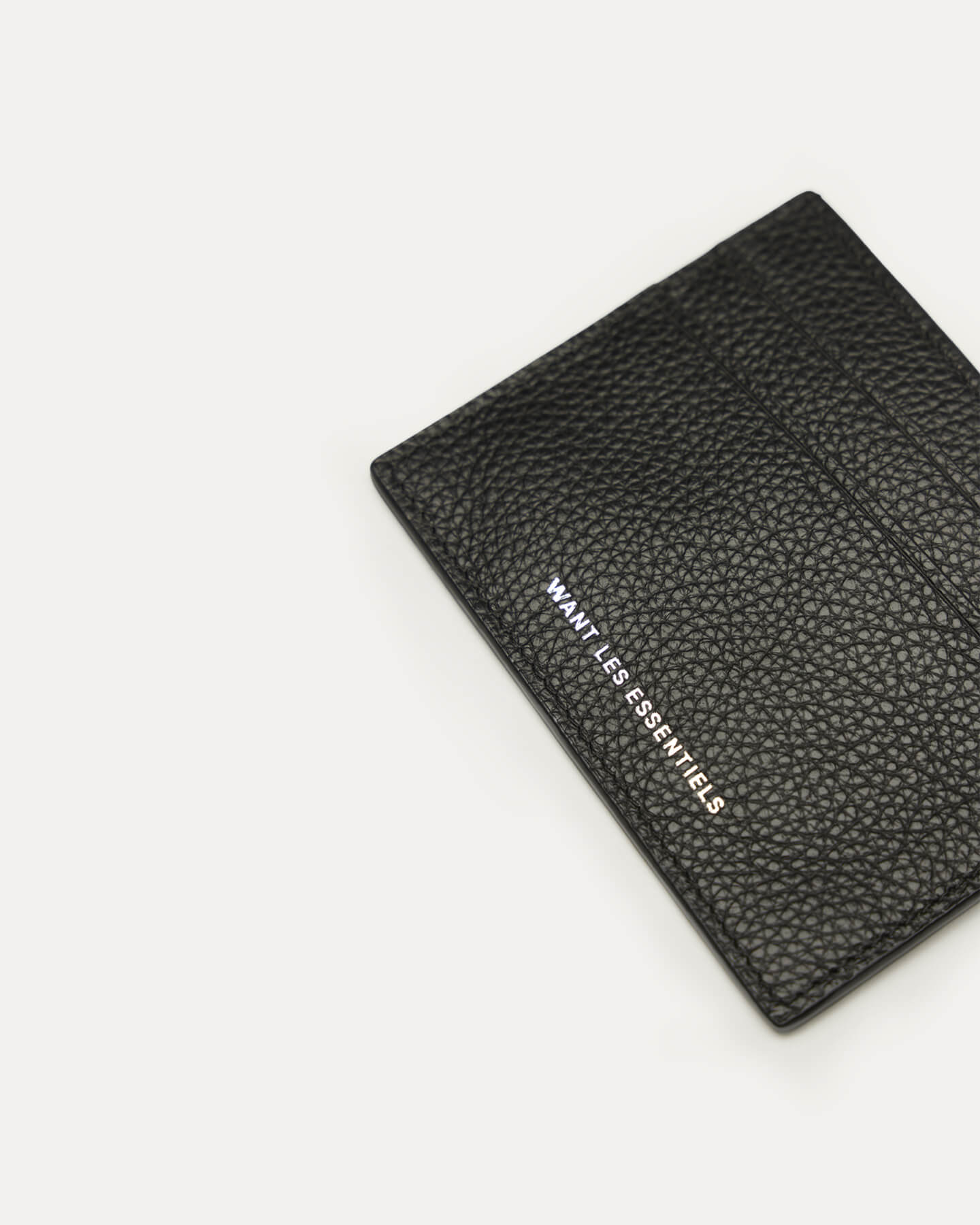 Branson Pebble-Grained Leather Cardholder