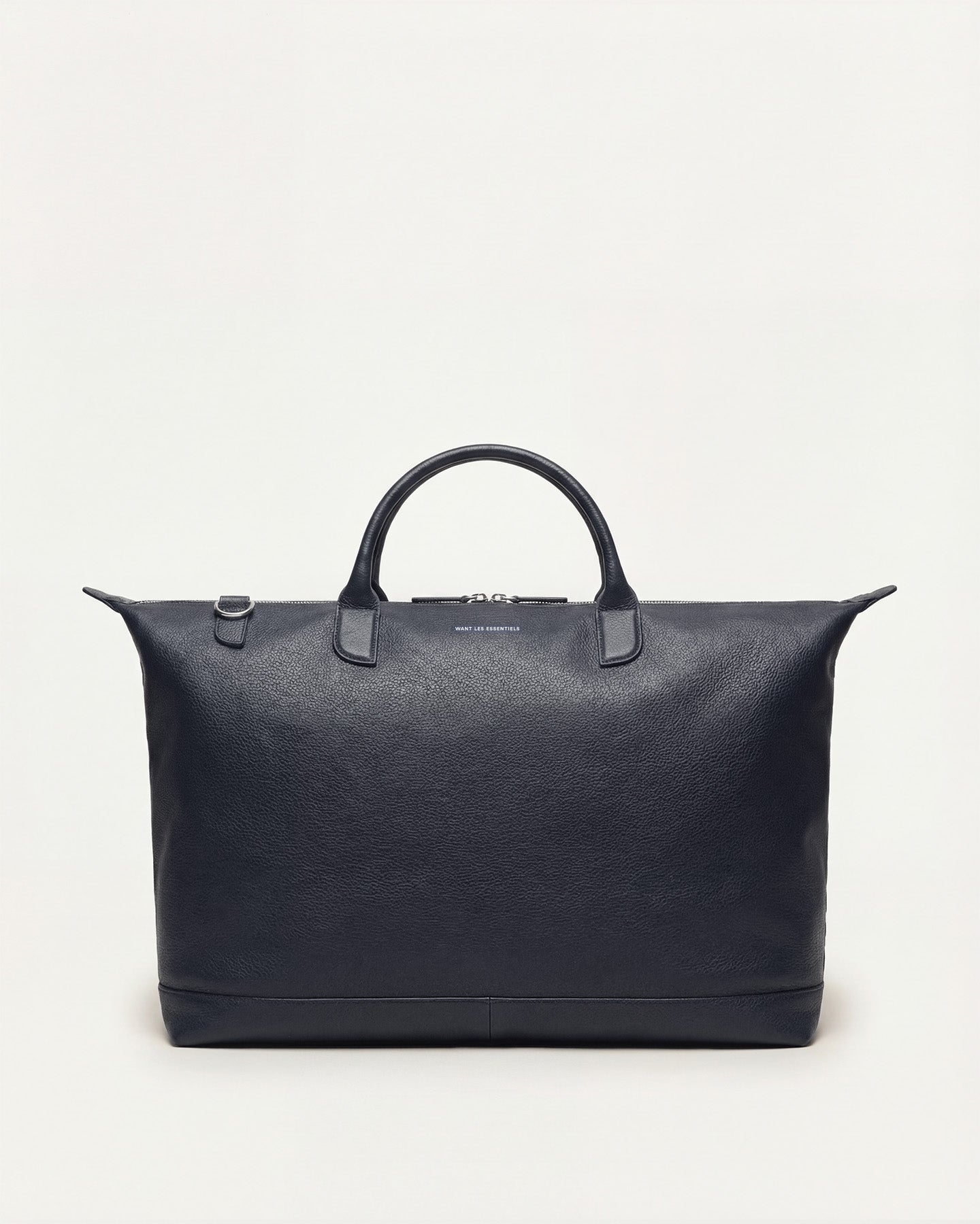 【まい】want les essentiels de la vie WANT LES ESSENTIELS DE LA VIE Black Nylon Leather Tote Bags