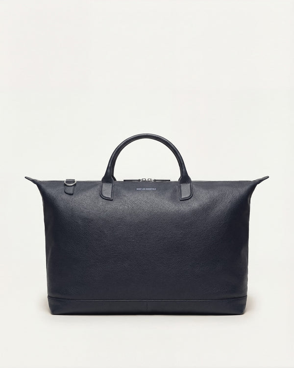 Hartsfield Pebble-Grained Leather Weekender Bag