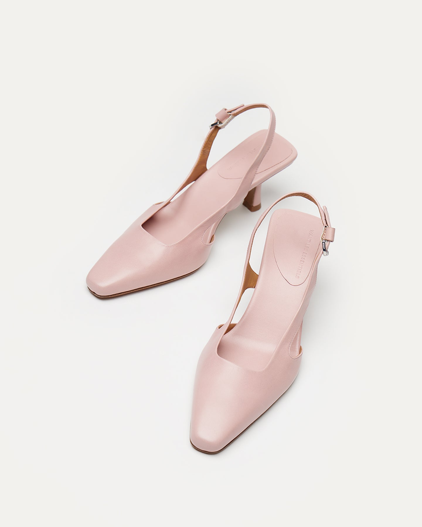 Holton Smooth Leather Slingback Heels