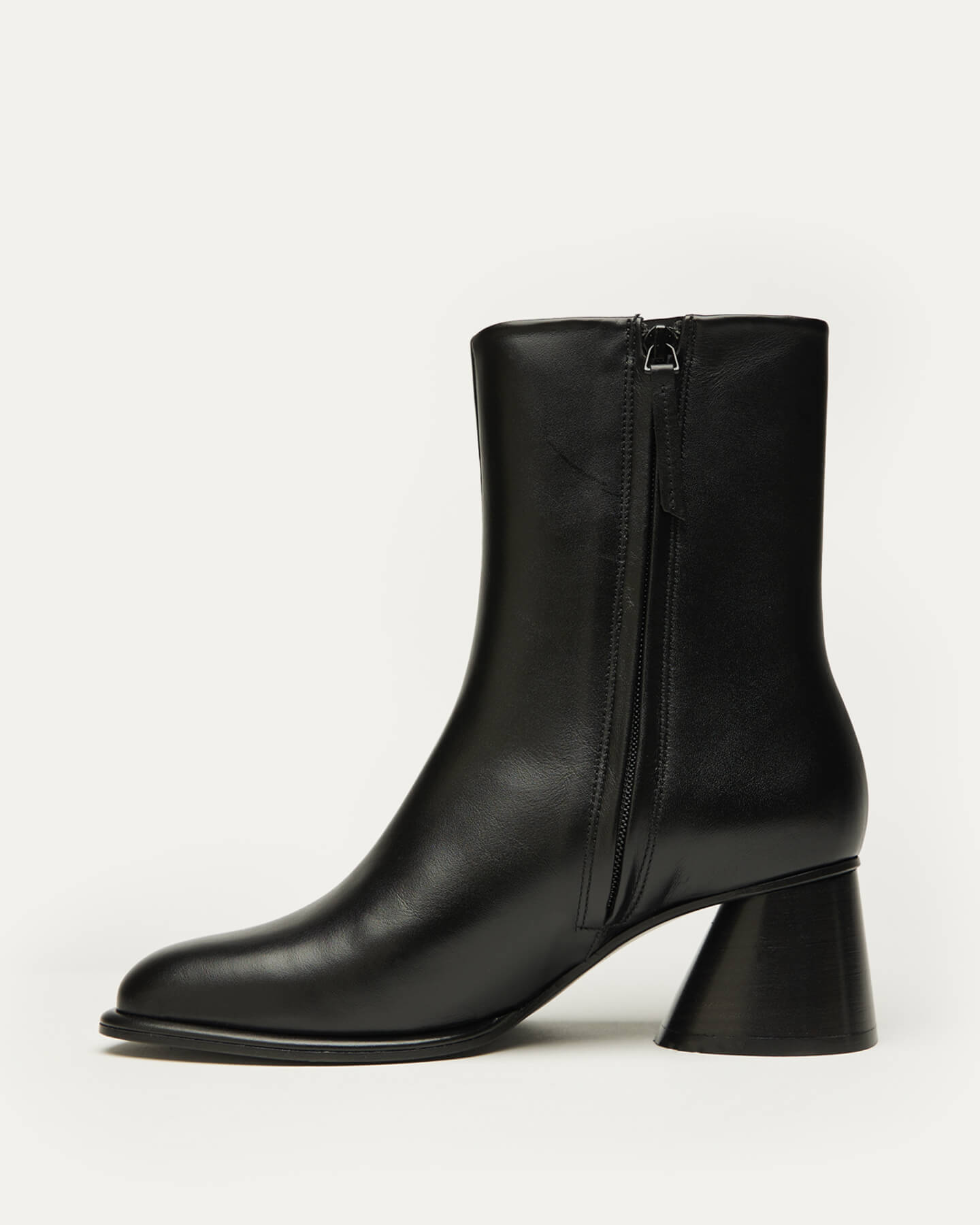 Holton Smooth Leather Heeled Boots