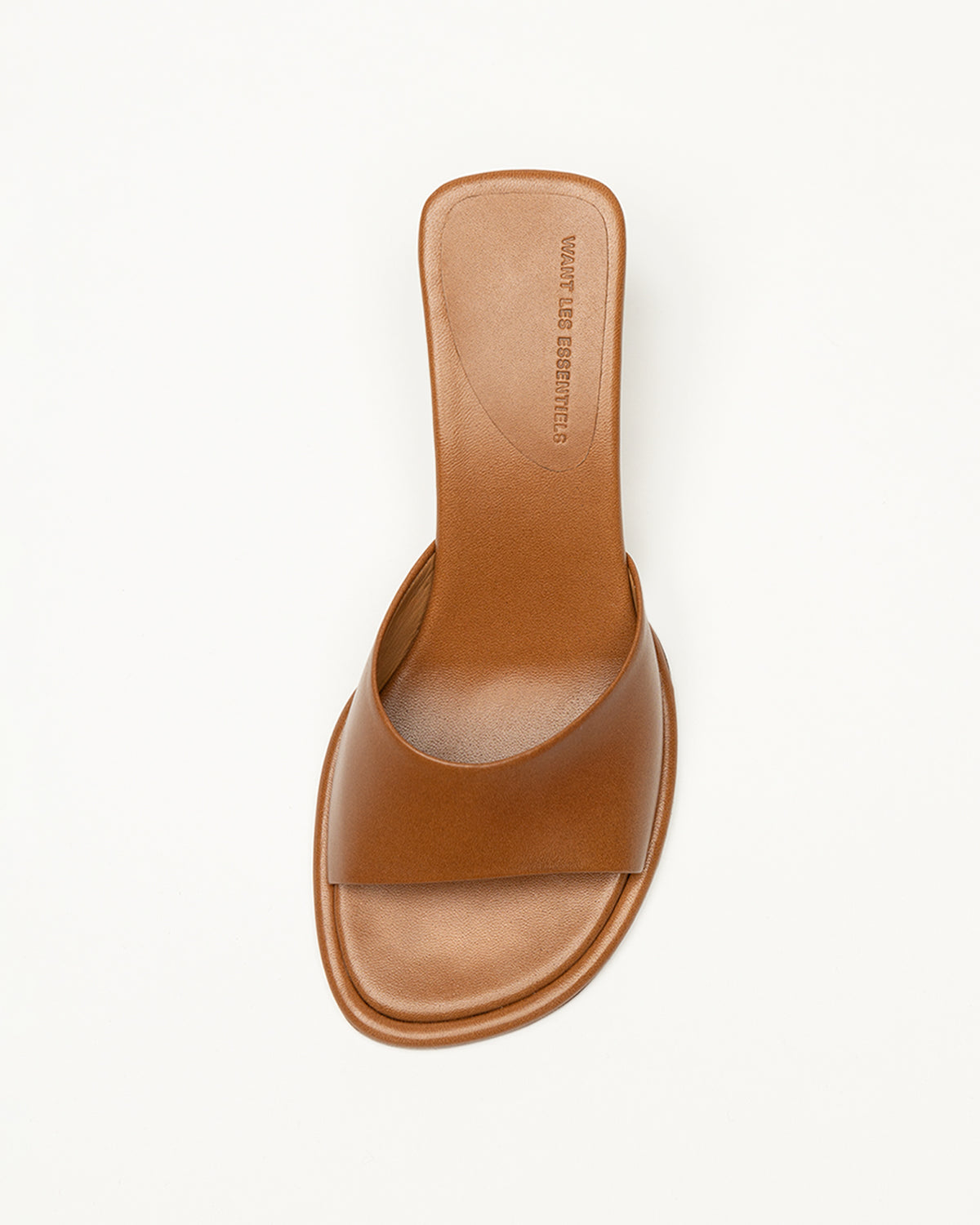 Holton Smooth Leather Heel Sandal