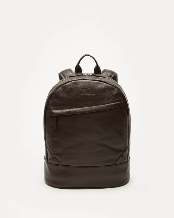 ashbritt pebbled leather backpack Kastrup Pebble-Grained Leather Backpack