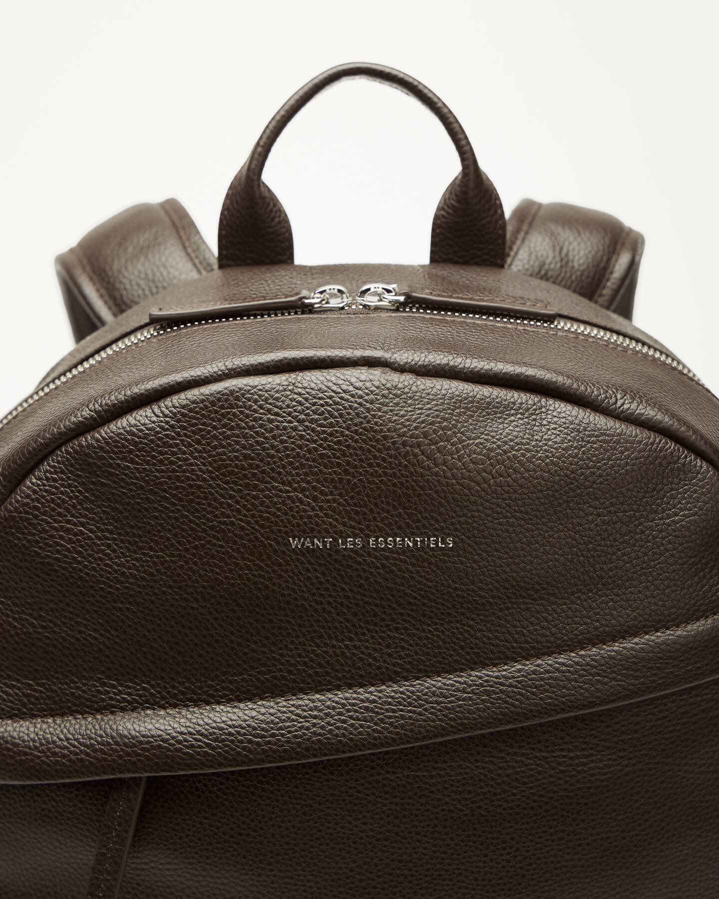Kastrup Pebble-Grained Leather Backpack