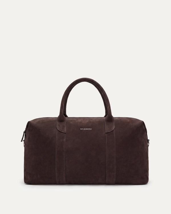 Kelowna Suede Leather Weekender Bag