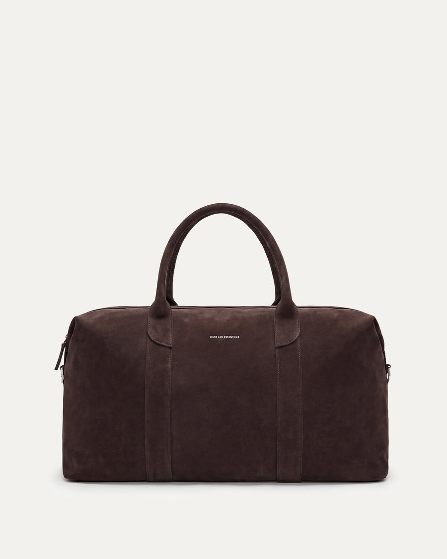 Kelowna Suede Leather Weekender Bag