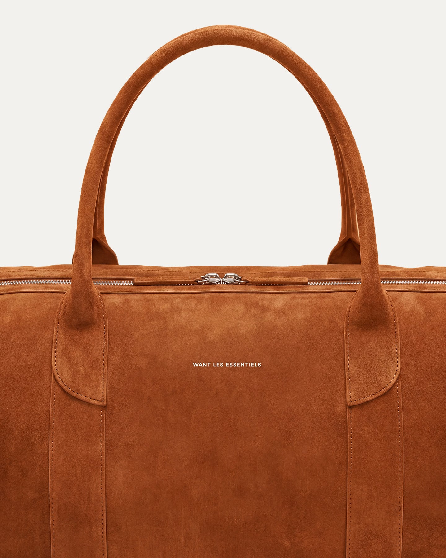 Kelowna Suede Leather Weekender Bag