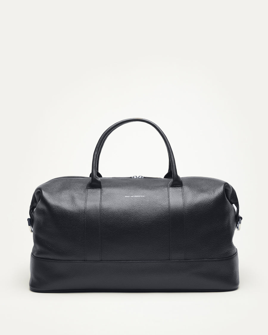 Kelowna Pebble-Grained Leather Weekender Bag