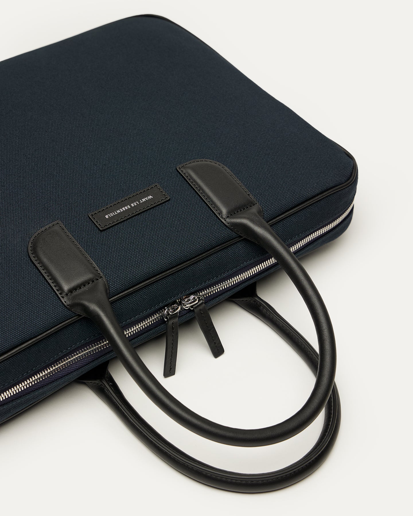 Lesage Organic Cotton Canvas Computer Bag