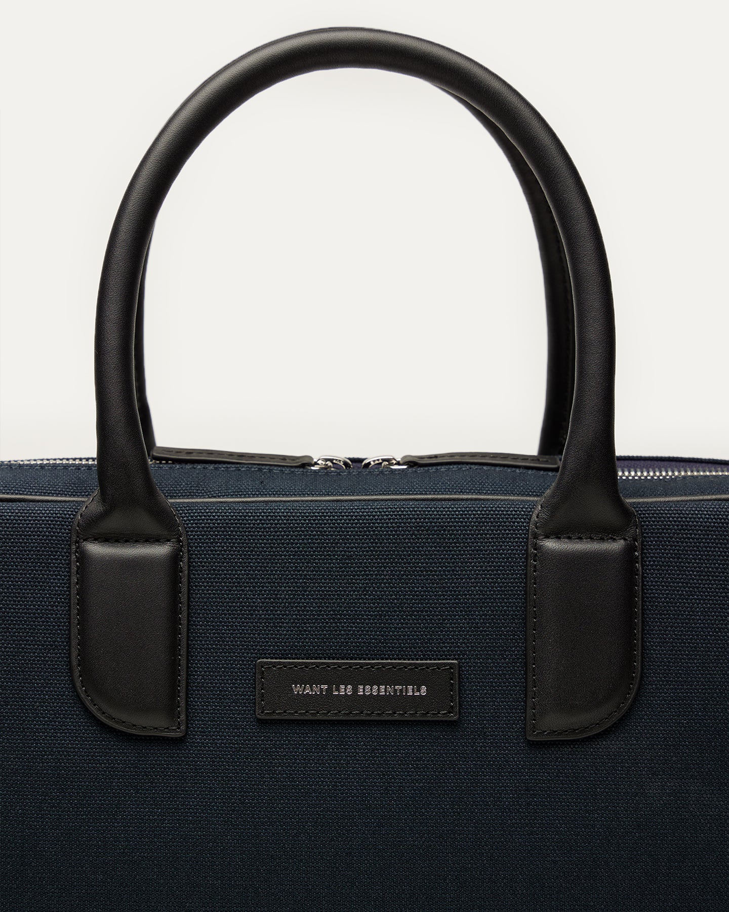 Lesage Organic Cotton Canvas Computer Bag