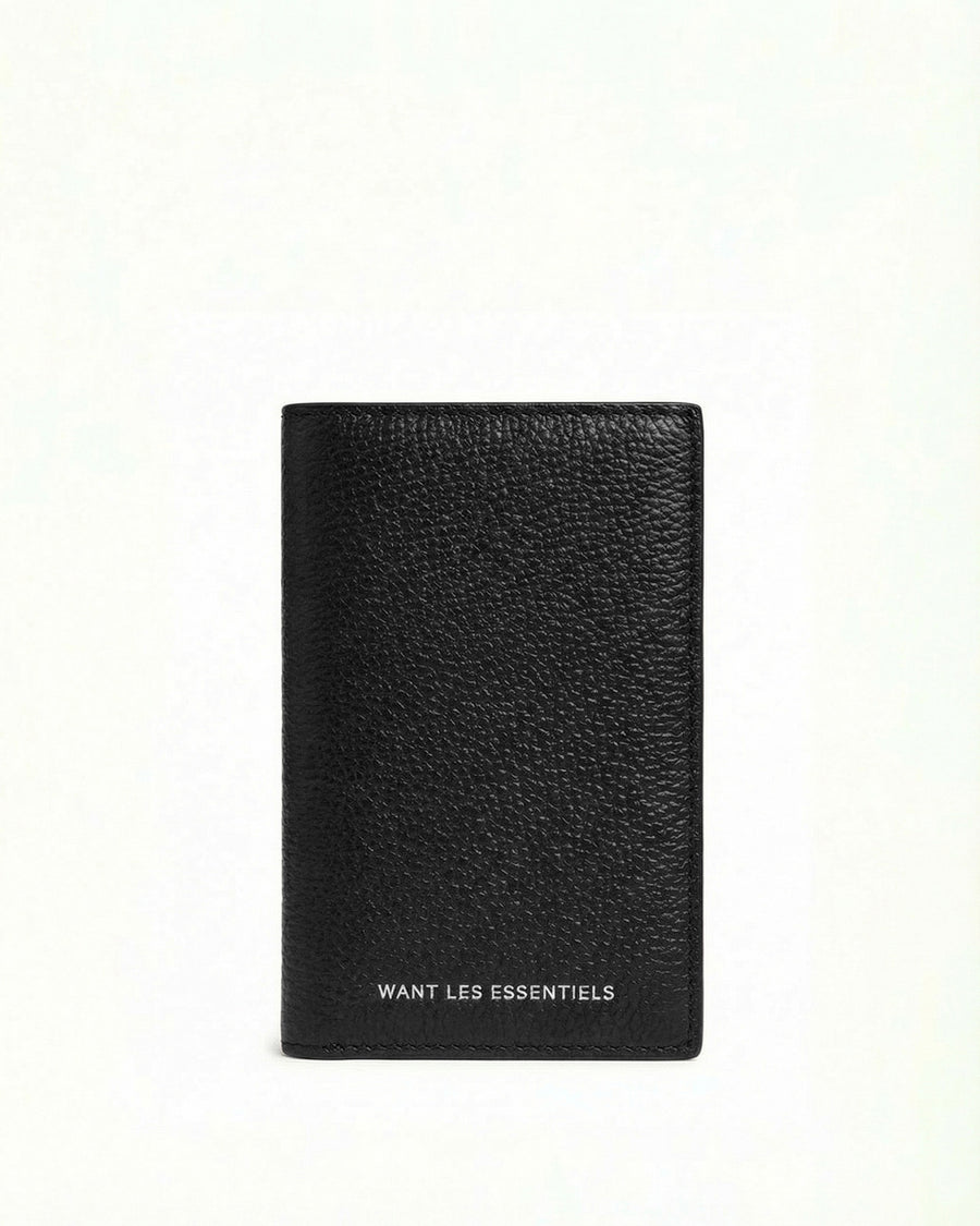 Lynden Pebble-Grained Leather Bi-Fold Cardholder