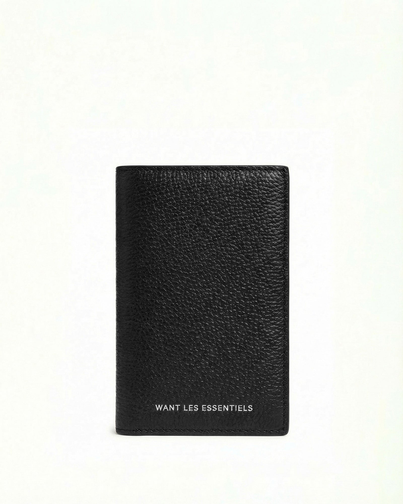 Porte-carte à double volet Lynden en cuir grainé