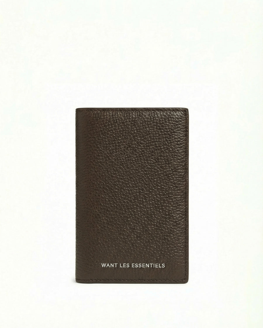 Lynden Pebble-Grained Leather Bi-Fold Cardholder