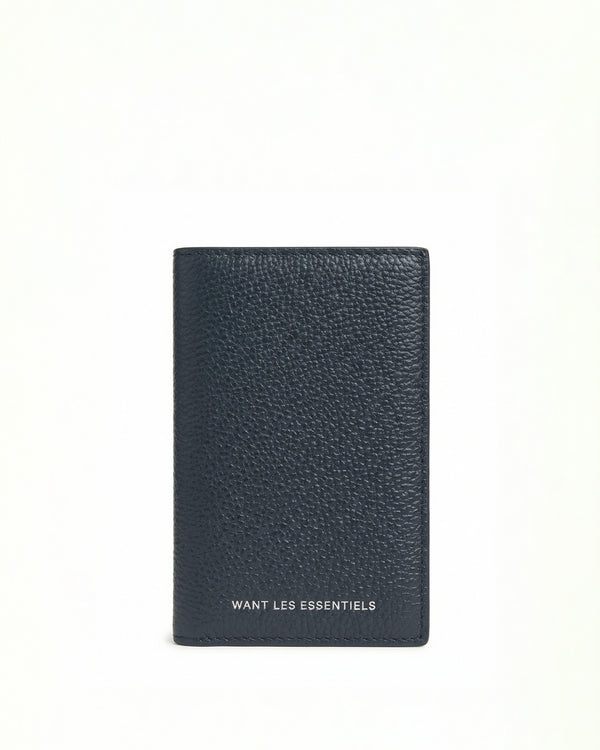 Lynden Pebble-Grained Leather Bi-Fold Cardholder
