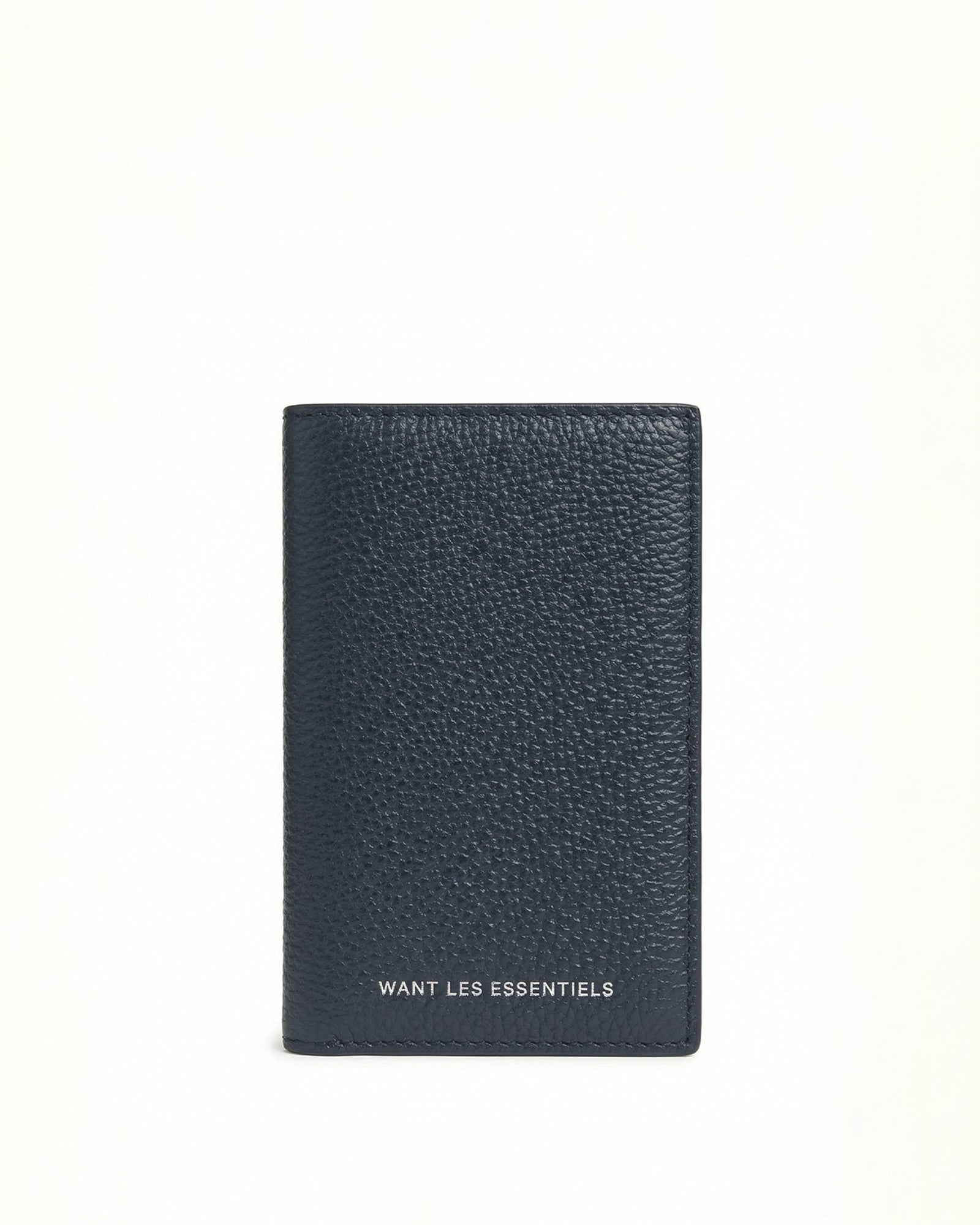 Porte-carte à double volet Lynden en cuir grainé