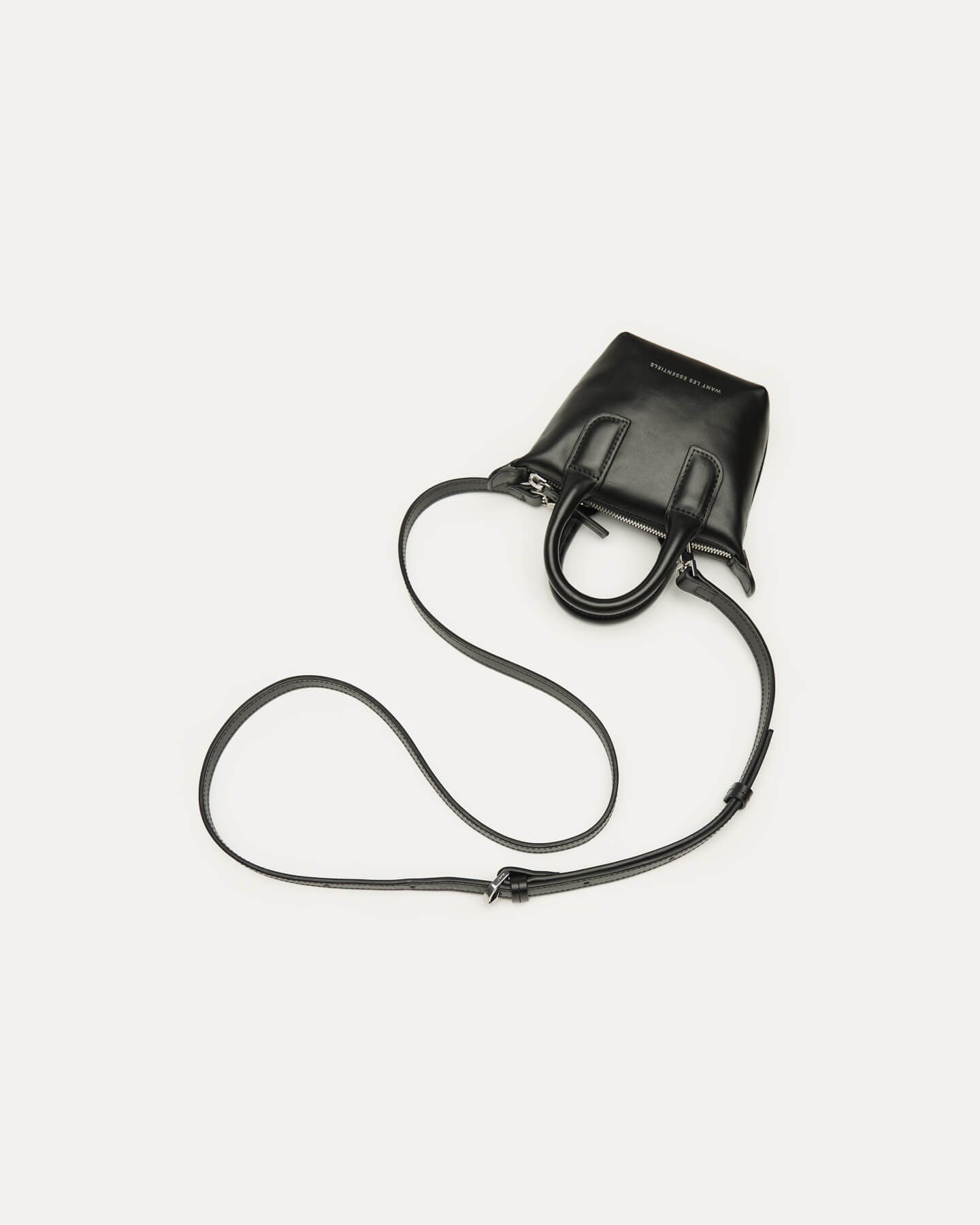 Micro O&#39;Hare Smooth Leather Crossbody Bag
