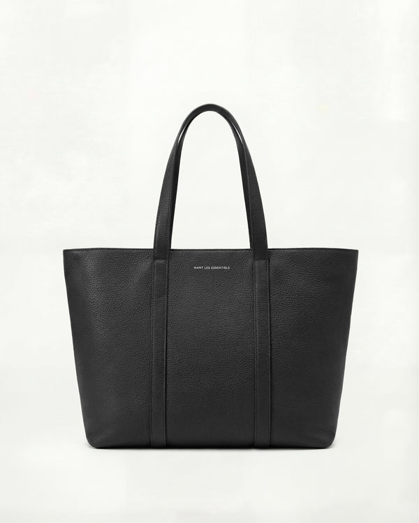 Palma Pebble-Grained Leather Medium Tote