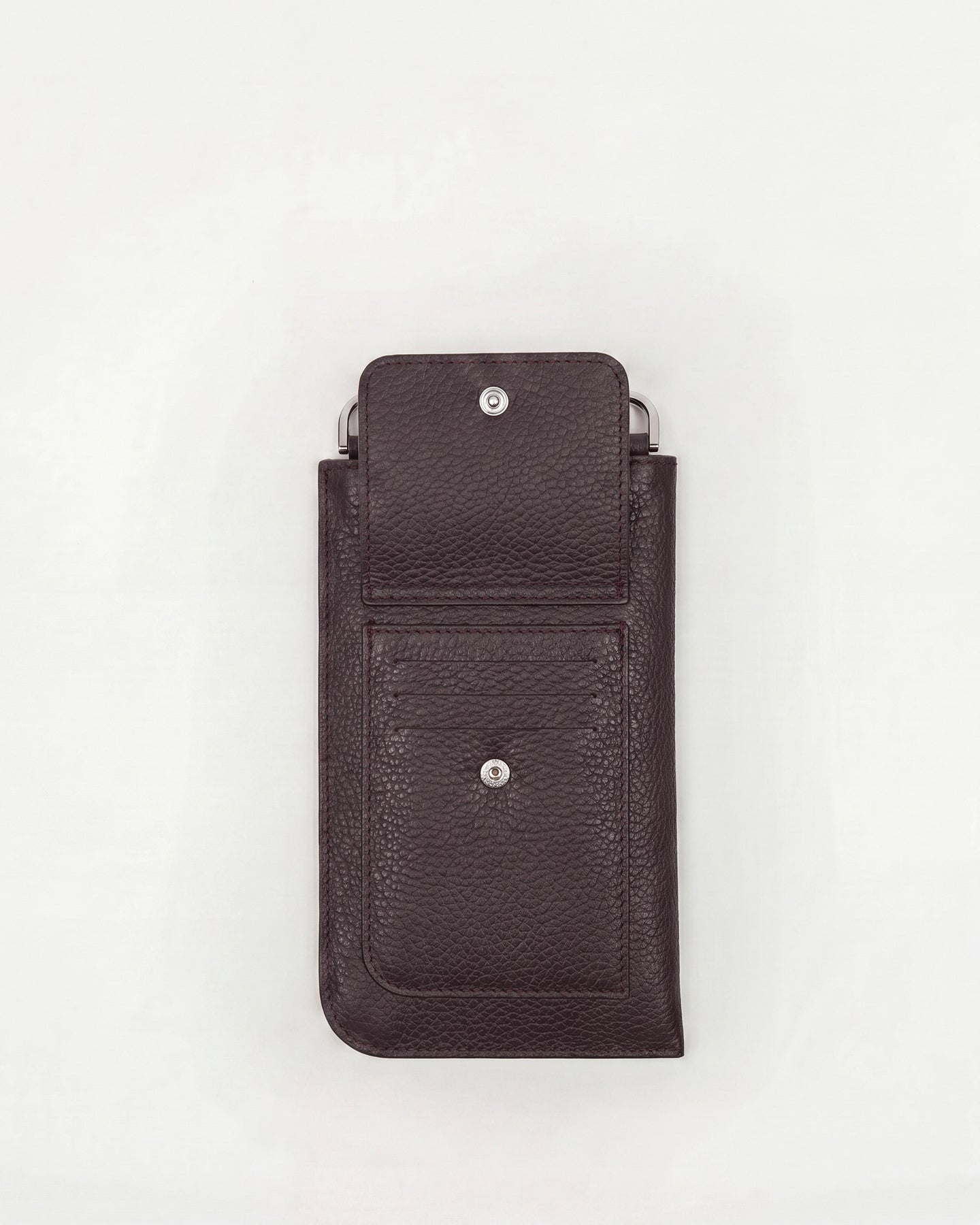 Arch Pebble-Grained Leather Phone Bag