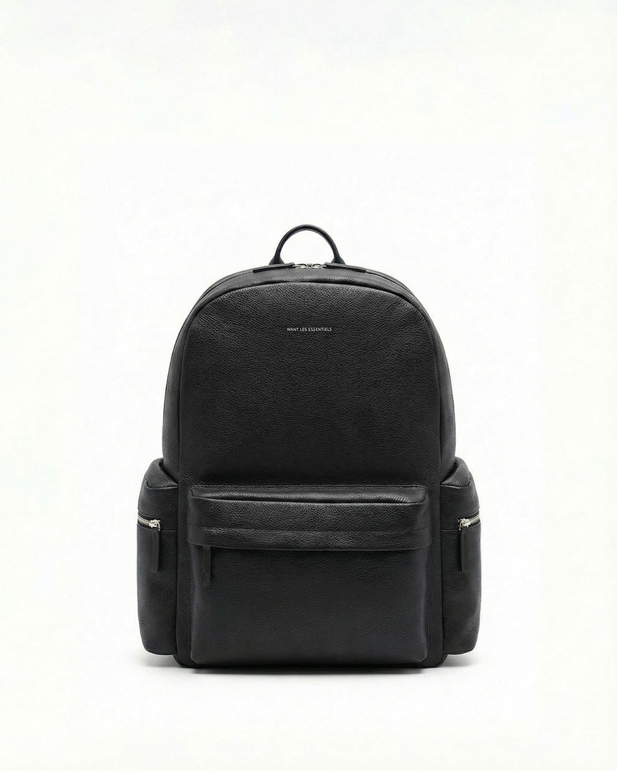Stanfield Pebble-Grained Leather Backpack