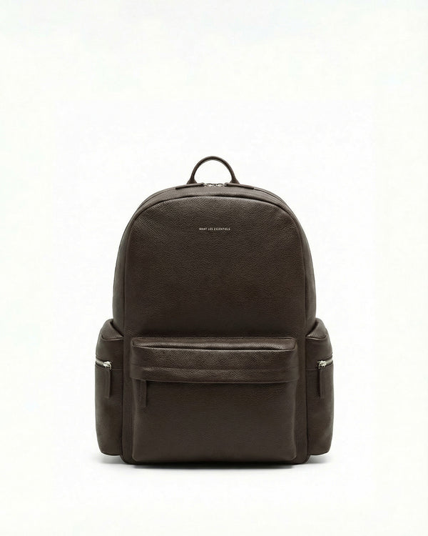 Sac à dos Stanfield en cuir grainé