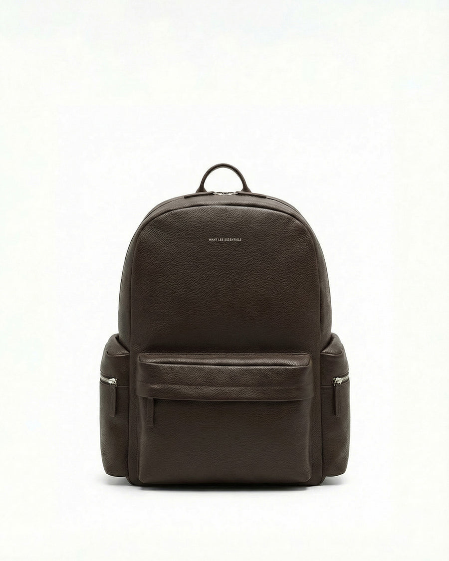 Stanfield Pebble-Grained Leather Backpack
