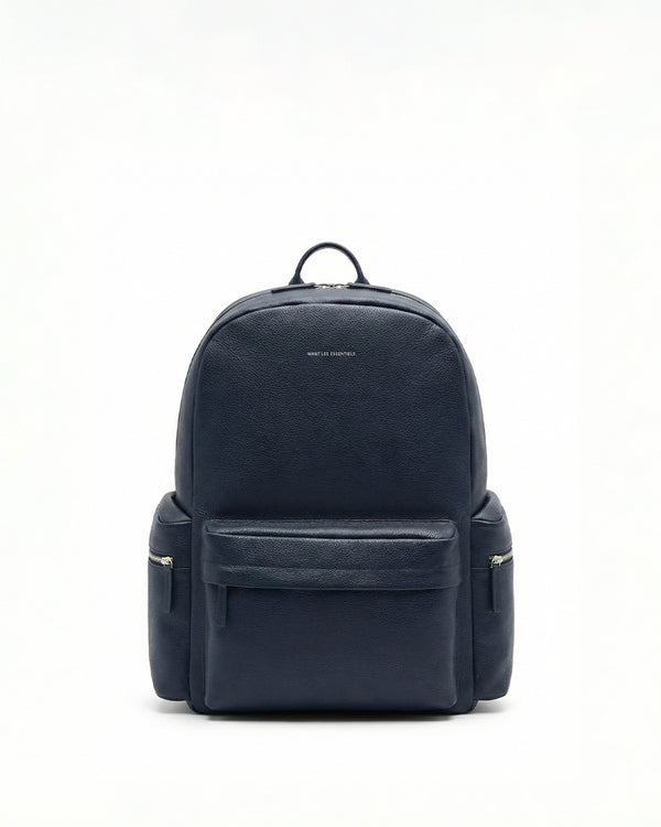 Sac à dos Stanfield en cuir grainé