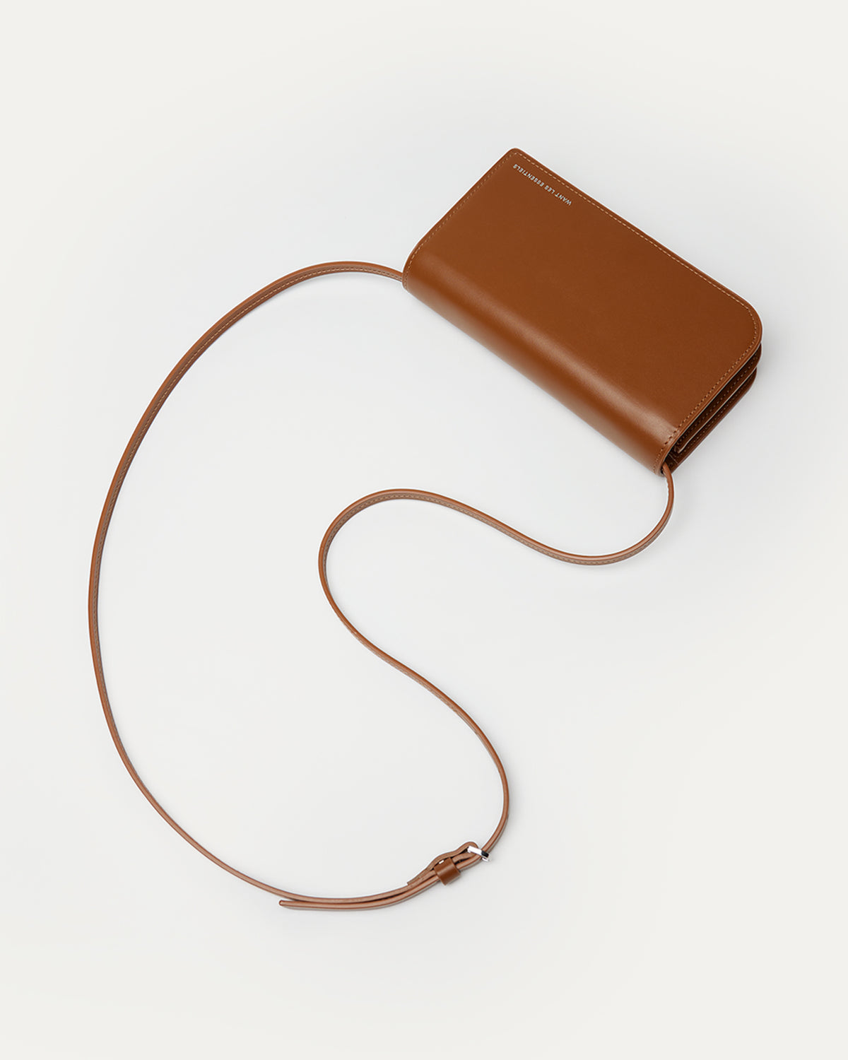 Arch Smooth Leather Wallet On Strap