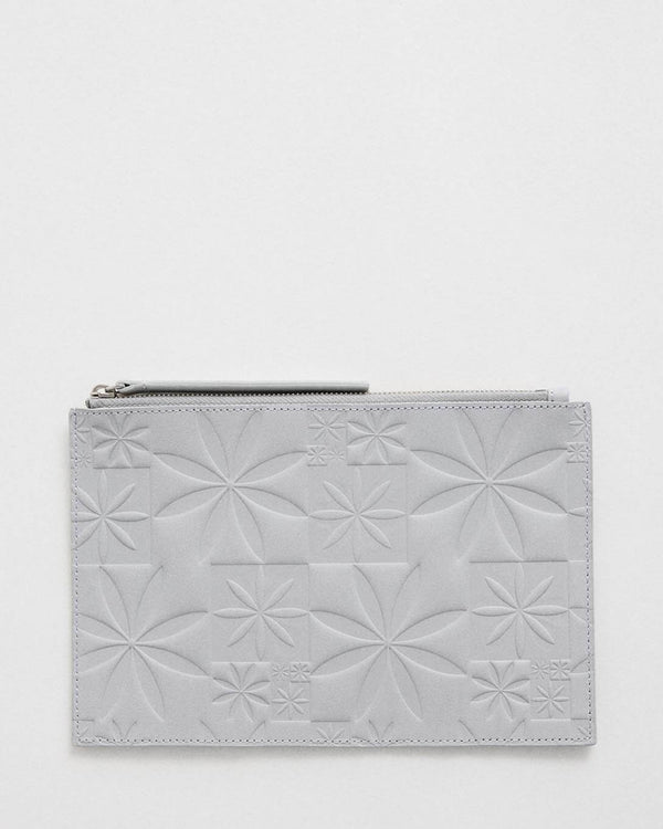Lawrence Flower Patchwork Zip Pouch