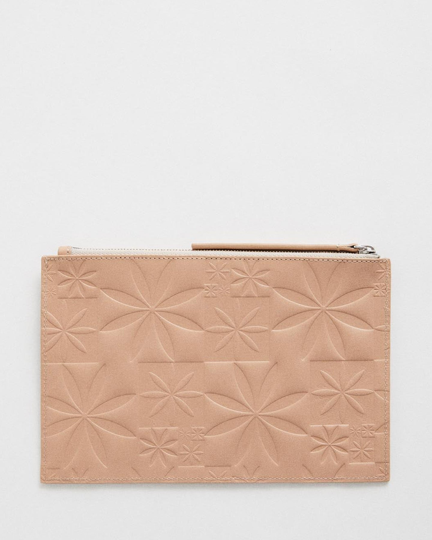 Lawrence Flower Patchwork Zip Pouch