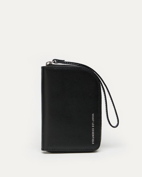 Arch Smooth Leather Zip Wallet - WANT Les Essentiels
