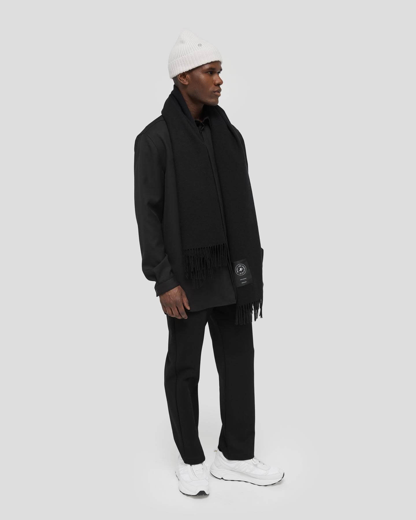 Bonnet épais Kiba en laine côtelé 