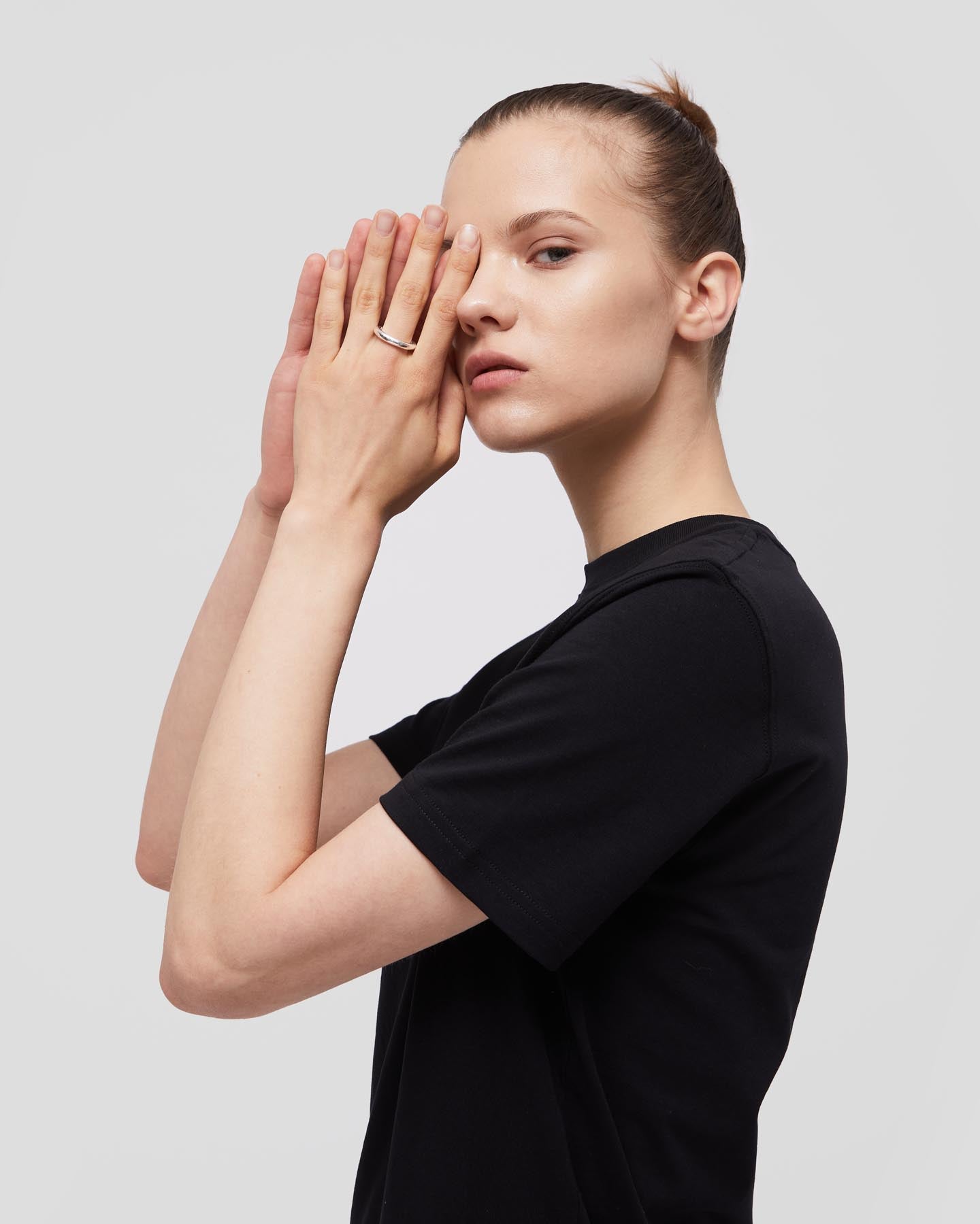 Almost Ring Polished Silver