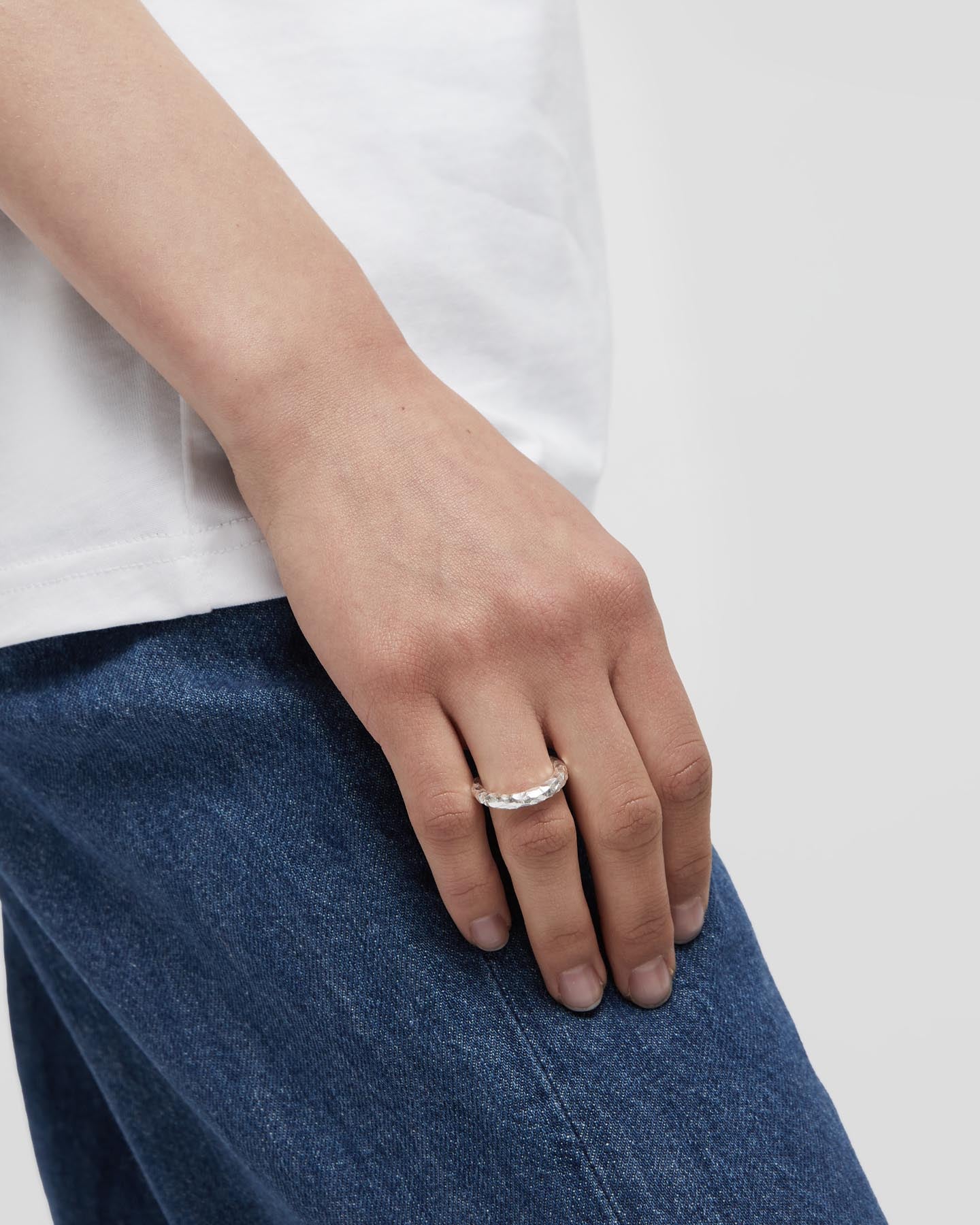 アクセサリー ALL BLUES /SNAKE RING THIN CARVED SILVER Snake Ring Thin Carved Silver - WANT Les Essentiels
