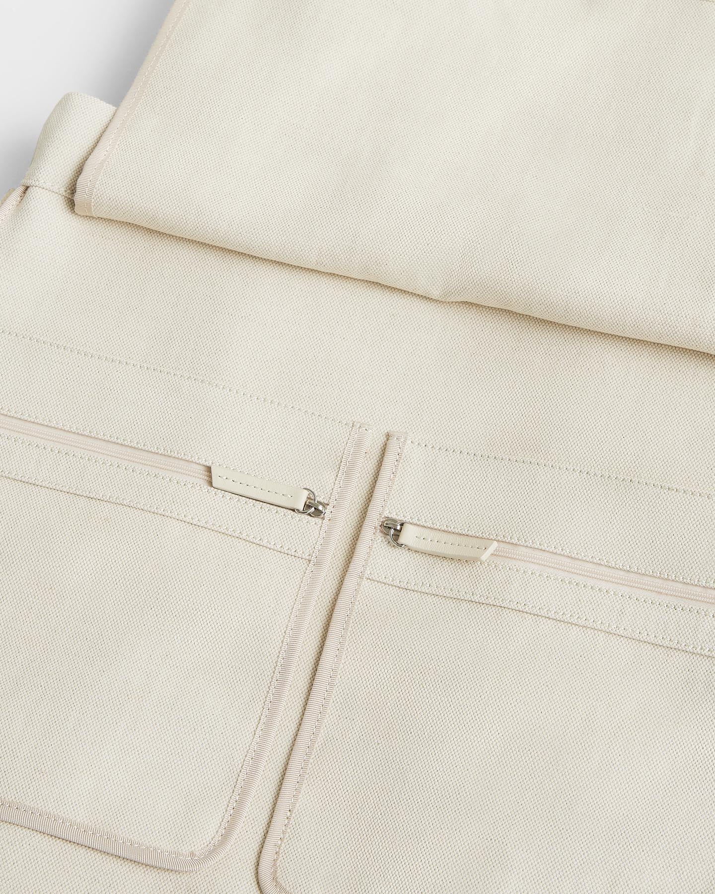 Cabas ouvert Austin en coton et lin