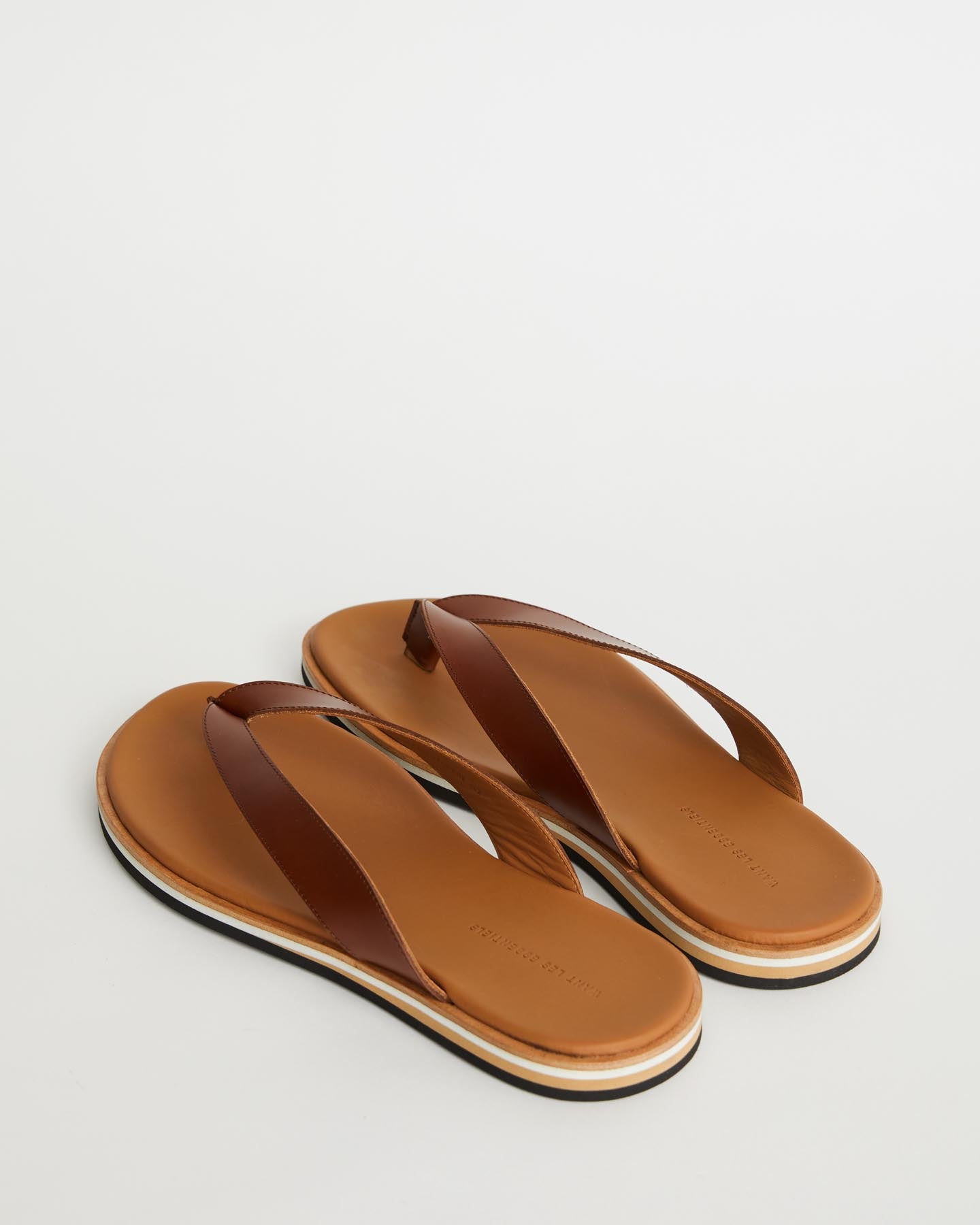 Sandale à lanière en cuir Dumont