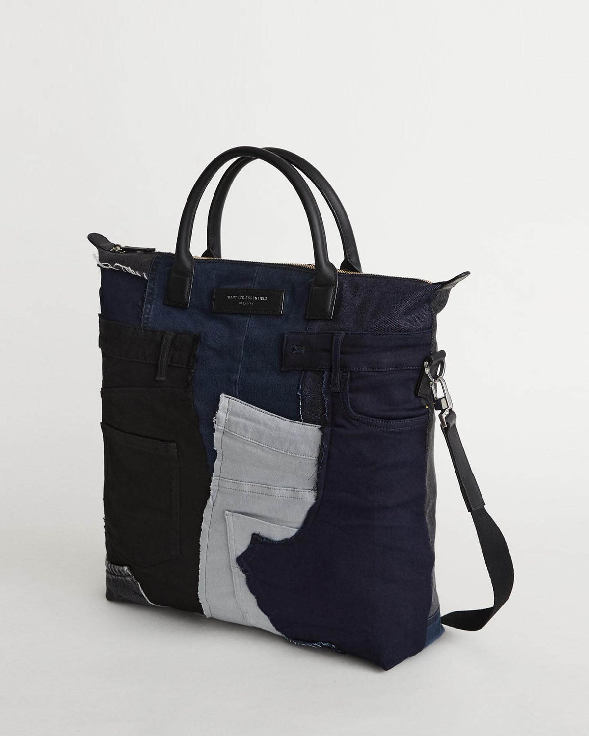 O&#39;Hare Limited Edition Denim Patchwork Shopper Tote