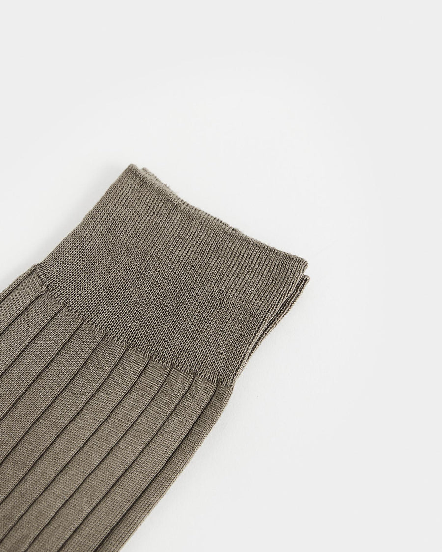 Chaussettes longues Renzo en coton mercerisé