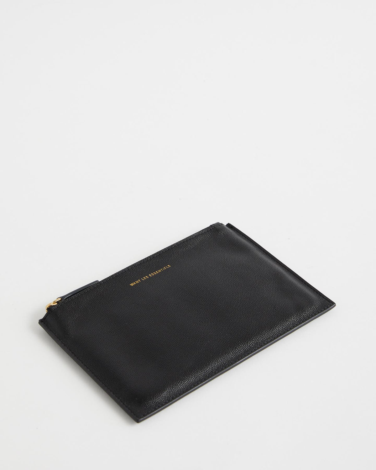 Pochette à fermeture éclair Lawrence en cuir