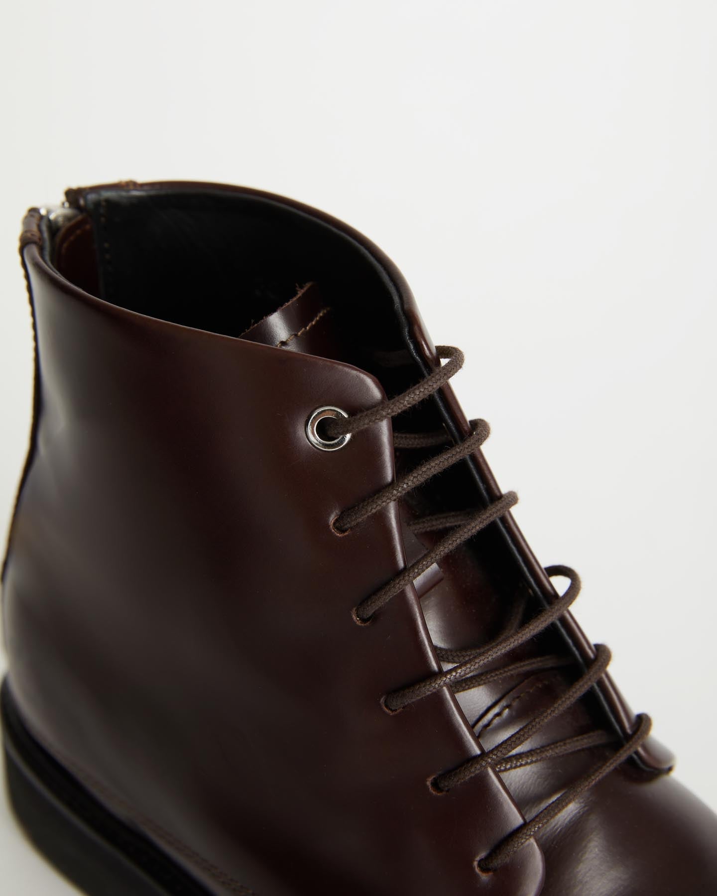 Bottes derby à semelles compensée Menara en cuir 