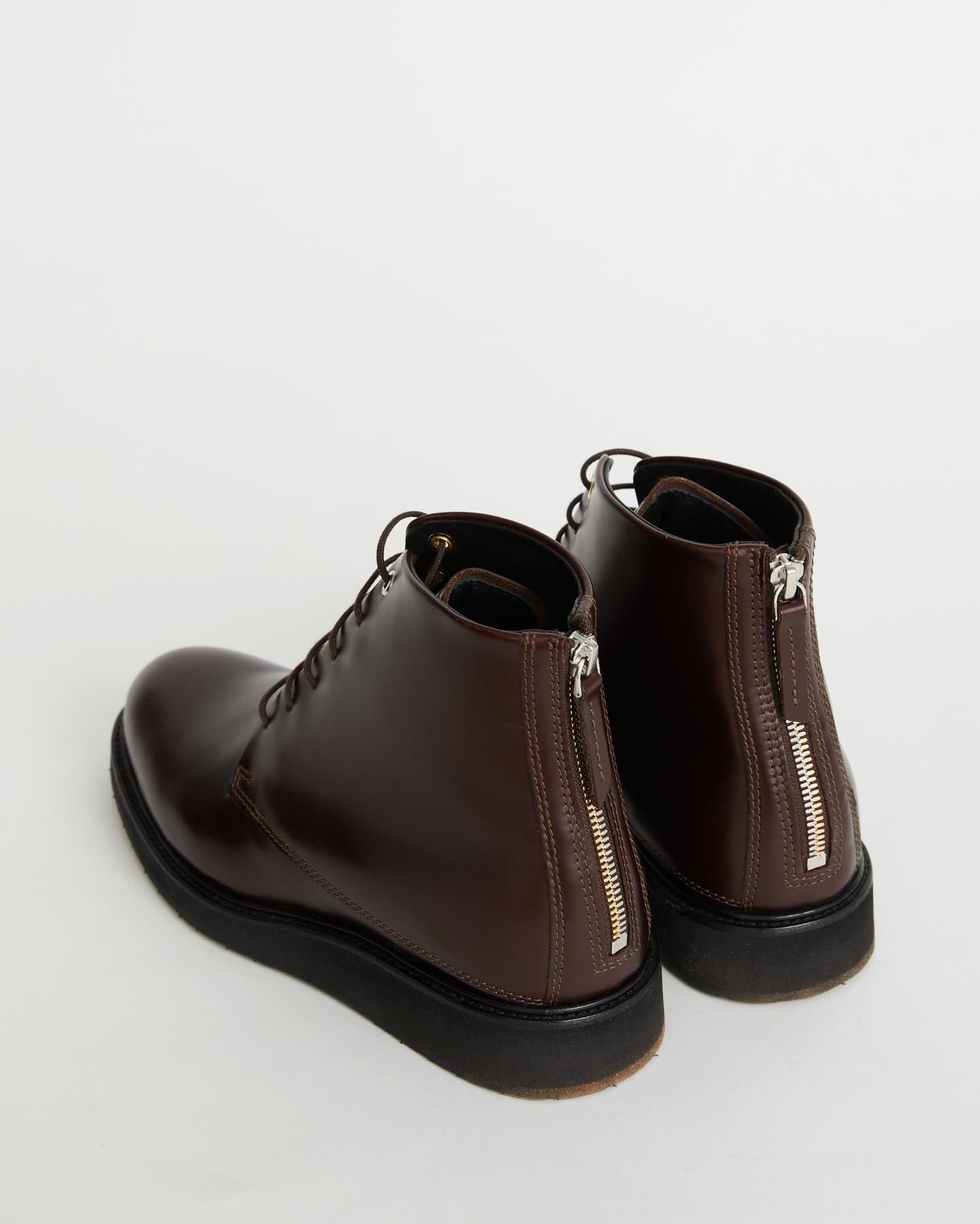 Bottes derby à semelles compensée Menara en cuir 